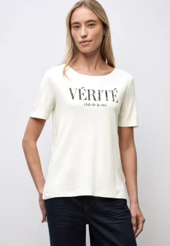 Shirt met tekst