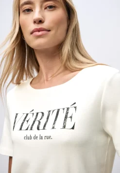 Shirt met tekst