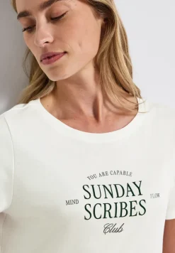 Shirt met tekst