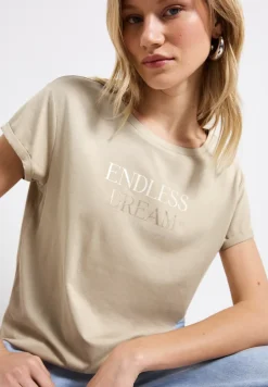 Shirt met tekst