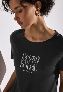 Shirt met tekst