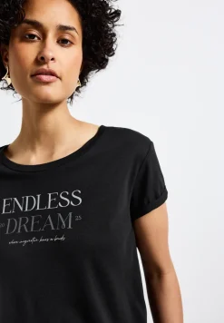 Shirt met tekst