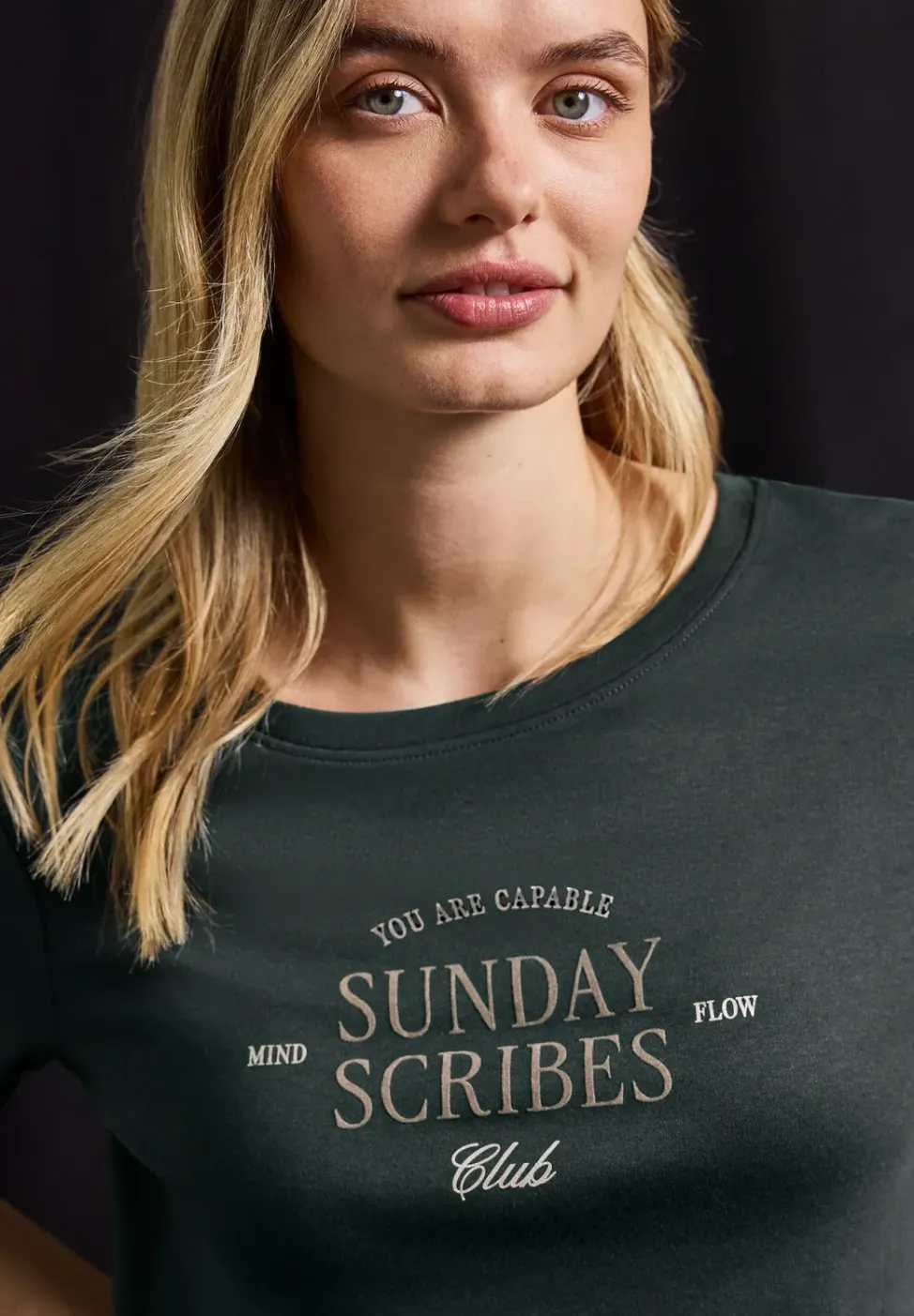 Shirt met tekst