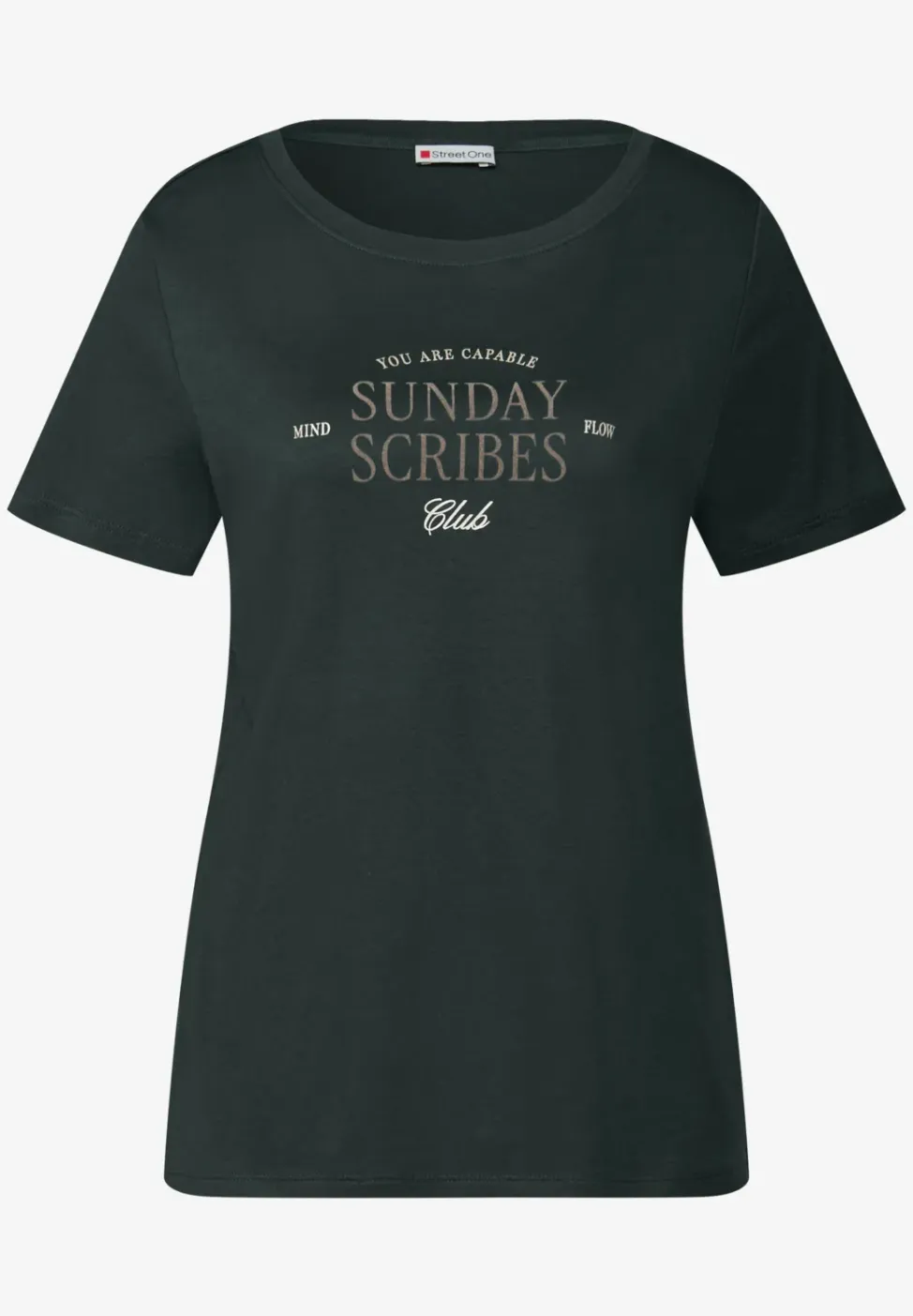Shirt met tekst