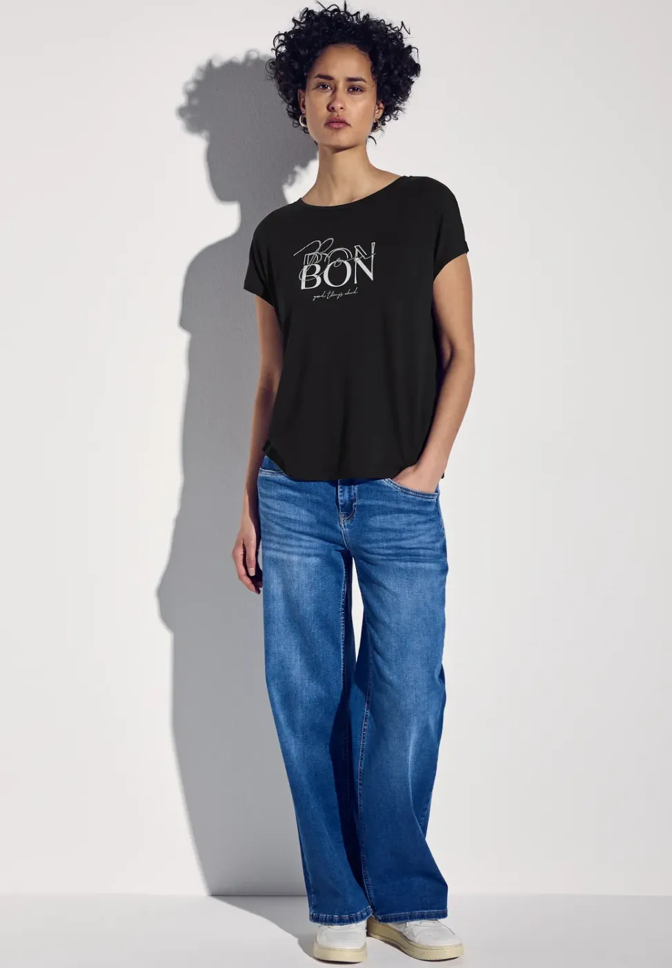 Shirt met tekst