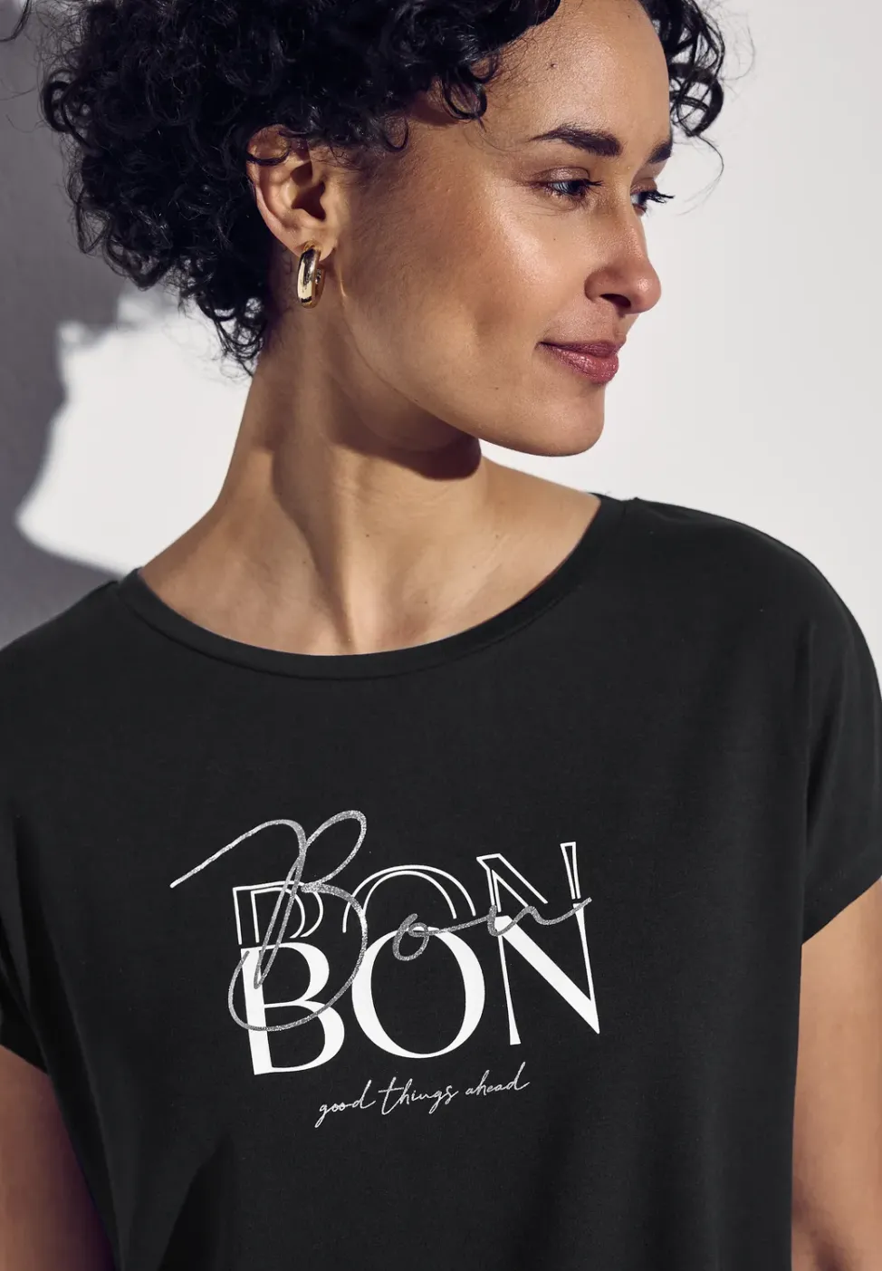 Shirt met tekst