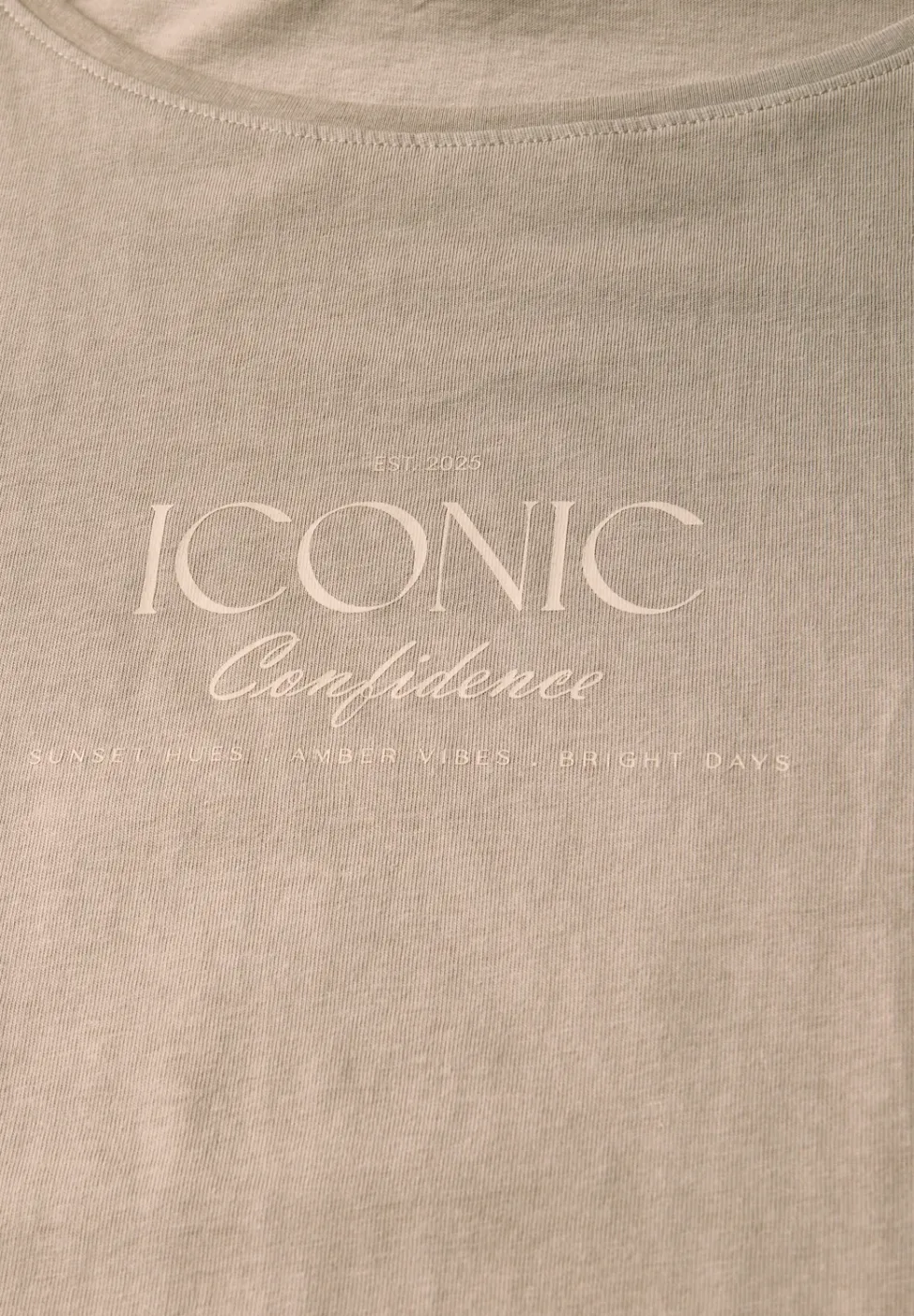 Shirt met tekst
