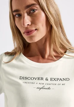 Shirt met tekst