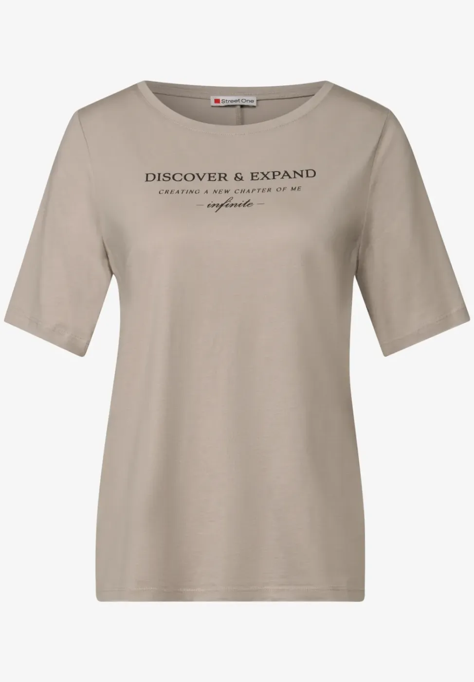 Shirt met tekst
