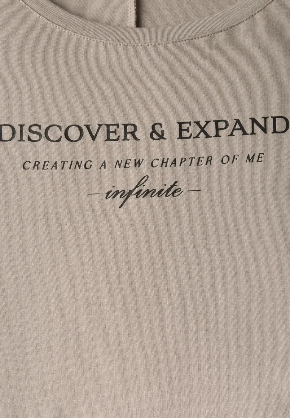 Shirt met tekst