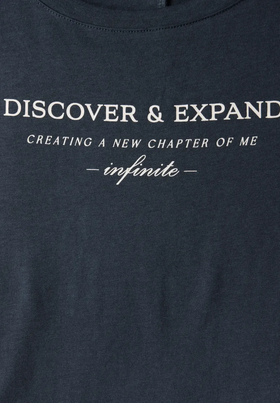 Shirt met tekst