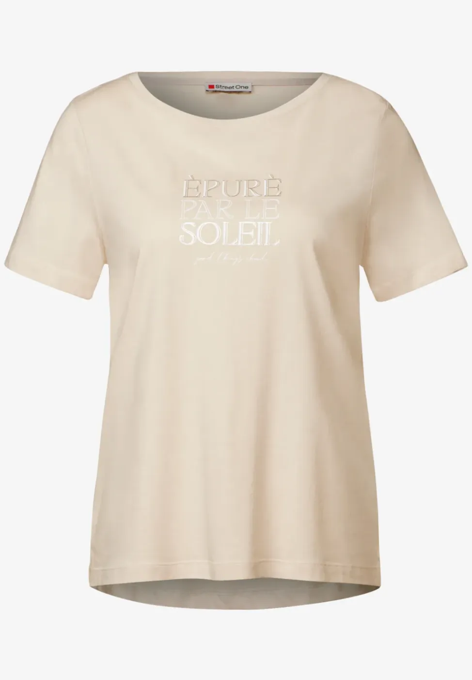 Shirt met tekst
