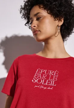 Shirt met tekst
