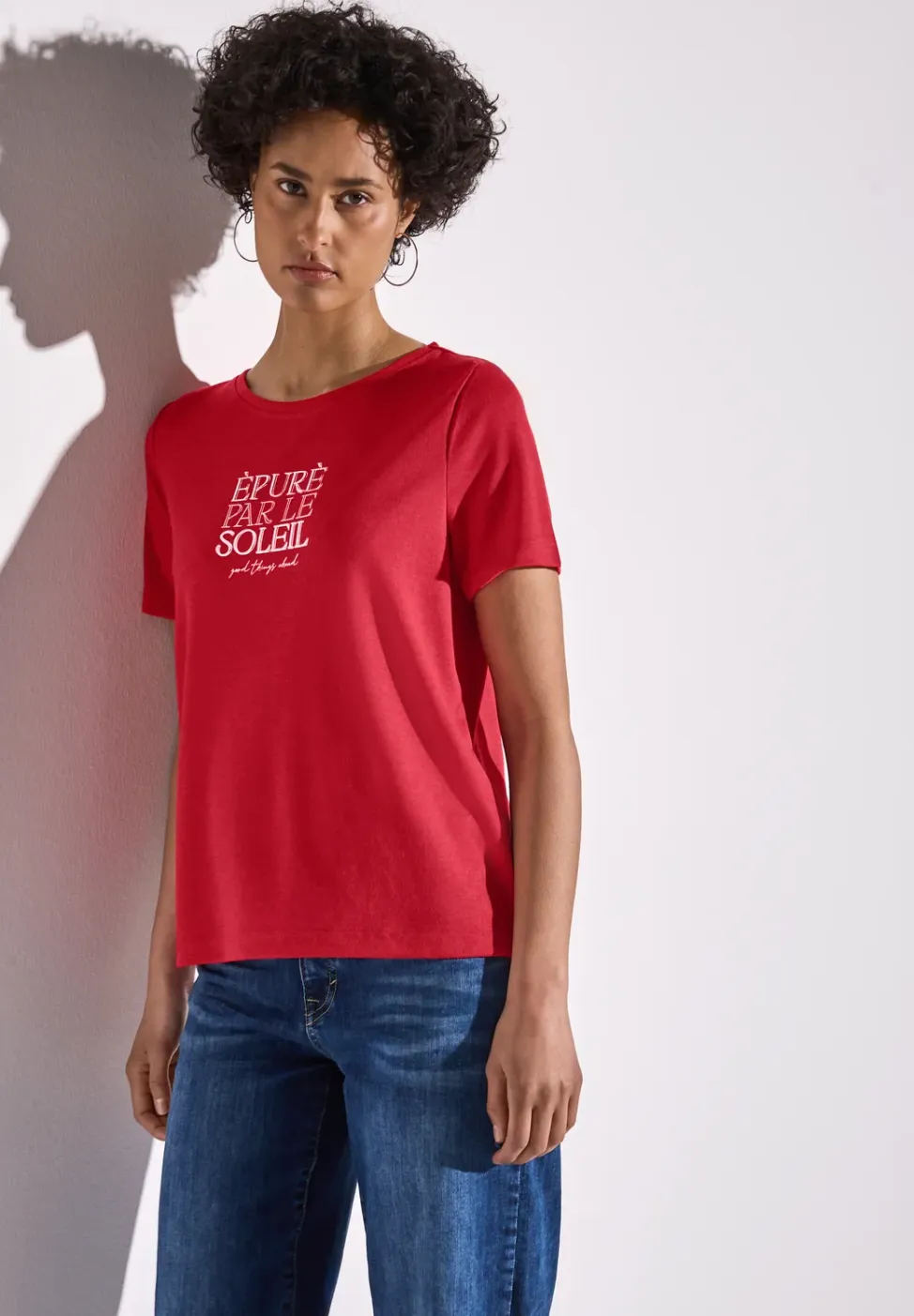 Shirt met tekst