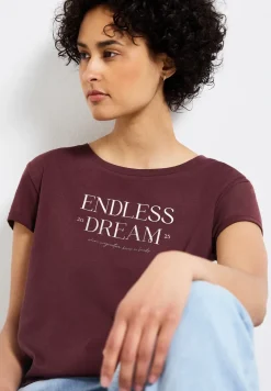 Shirt met tekst