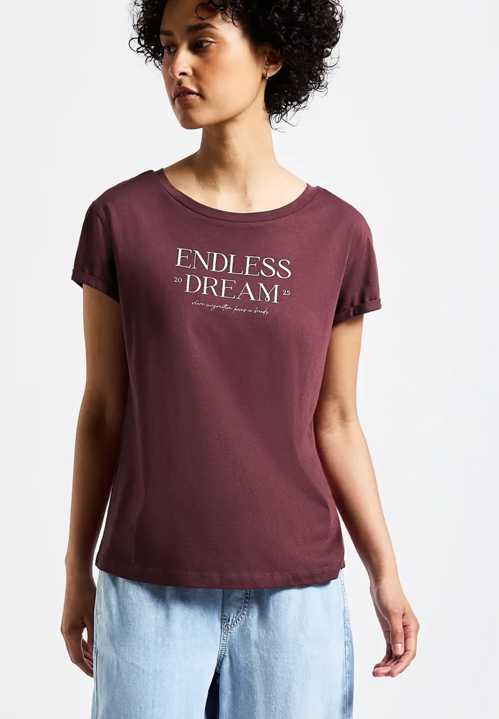 Shirt met tekst