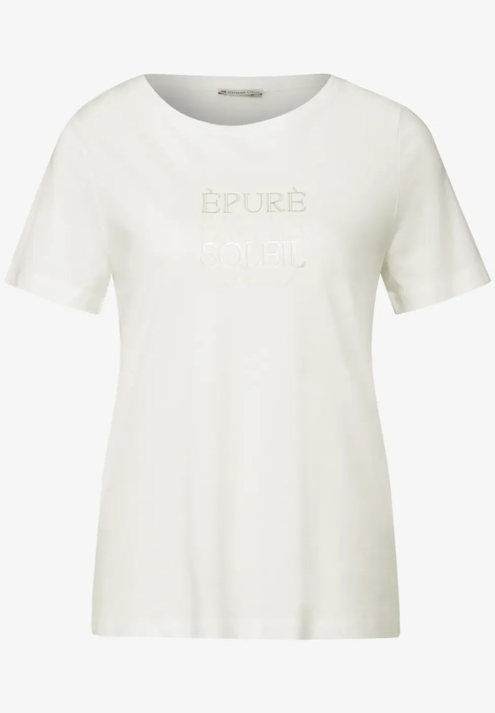 Shirt met tekst