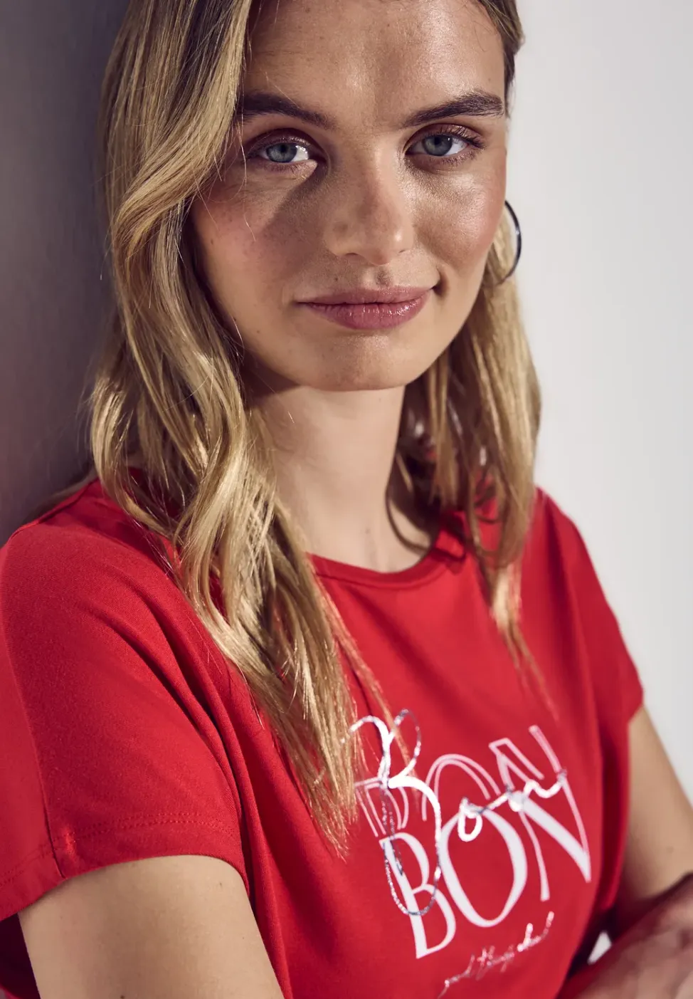 Shirt met tekst