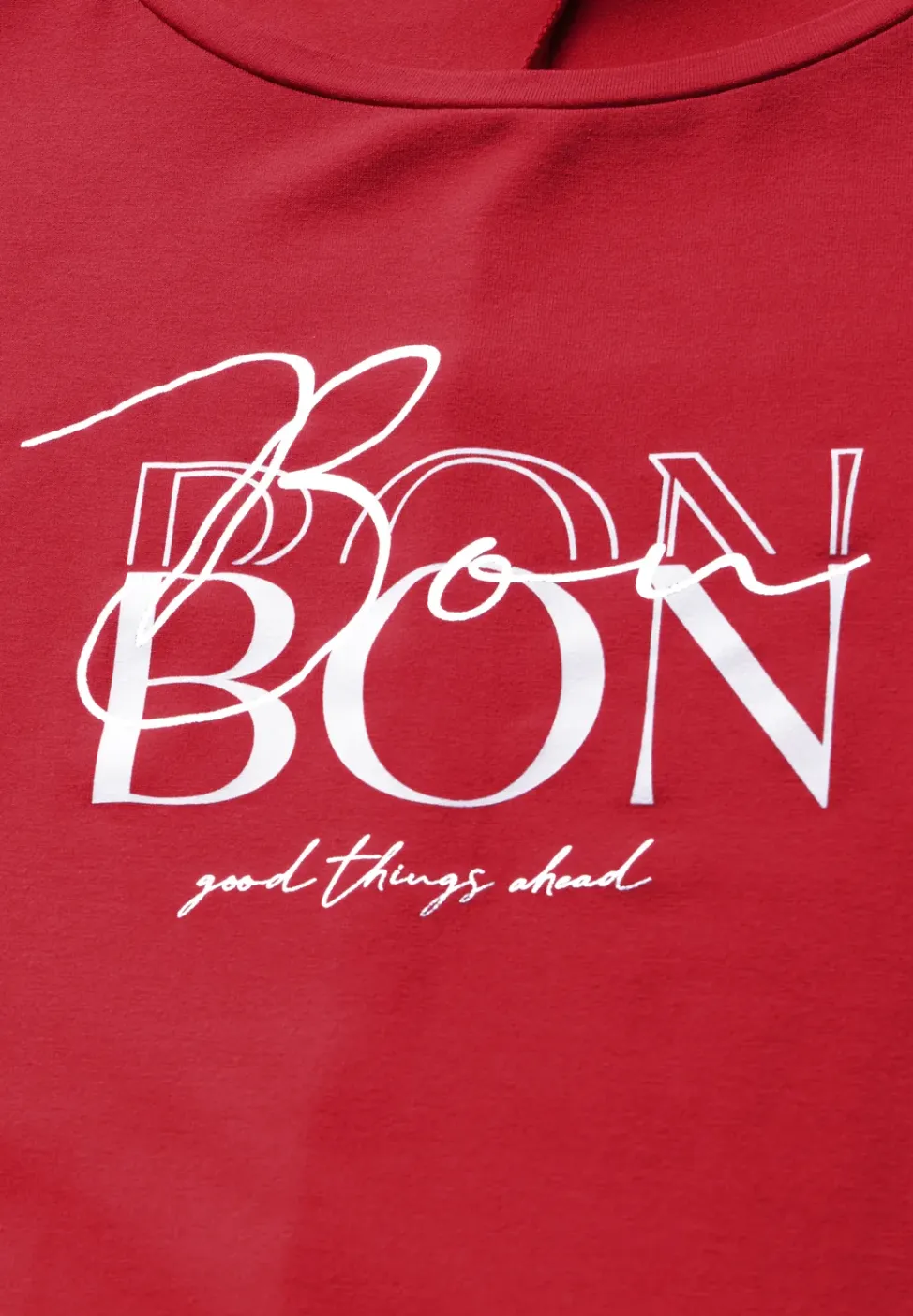 Shirt met tekst