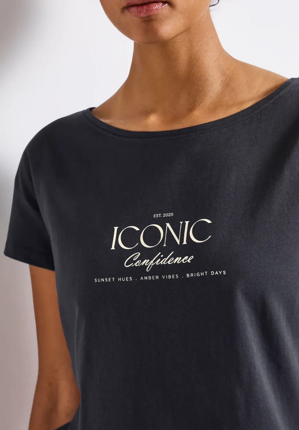 Shirt met tekst