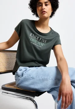 Shirt met tekst