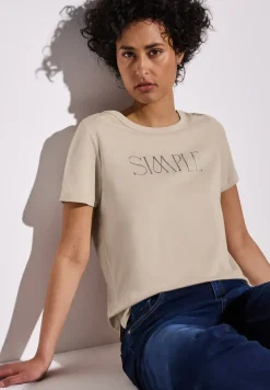 Shirt met tekst