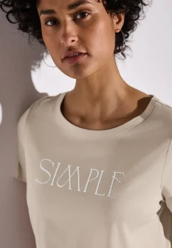 Shirt met tekst