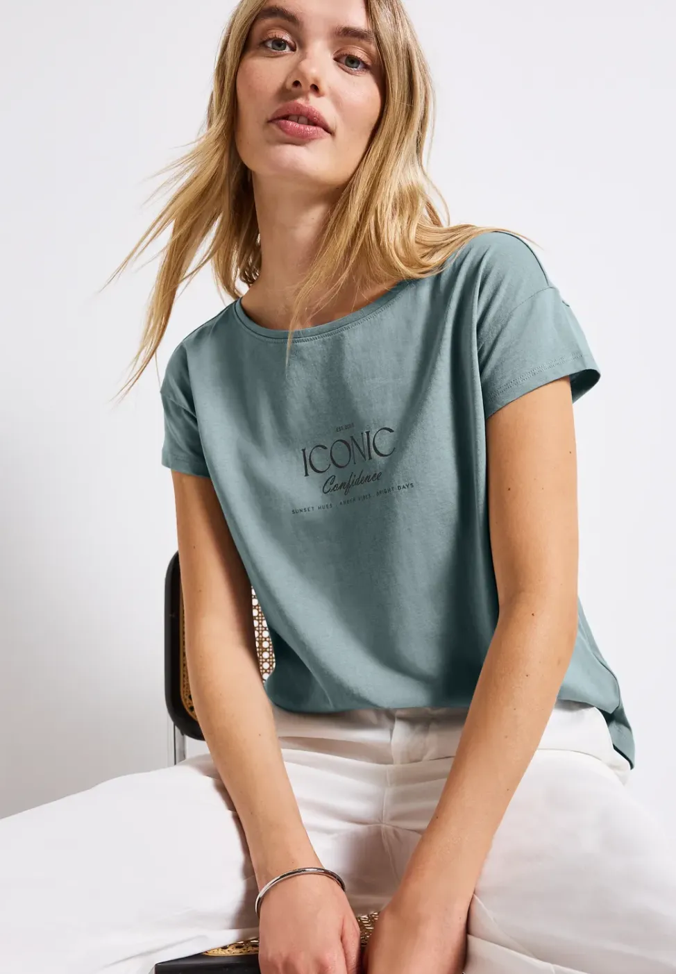 Shirt met tekst