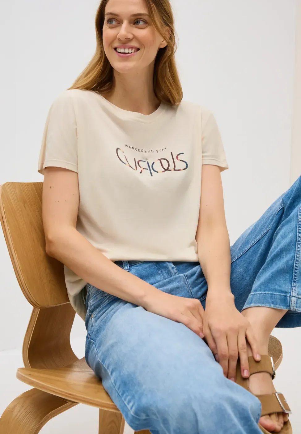 Shirt met tekst