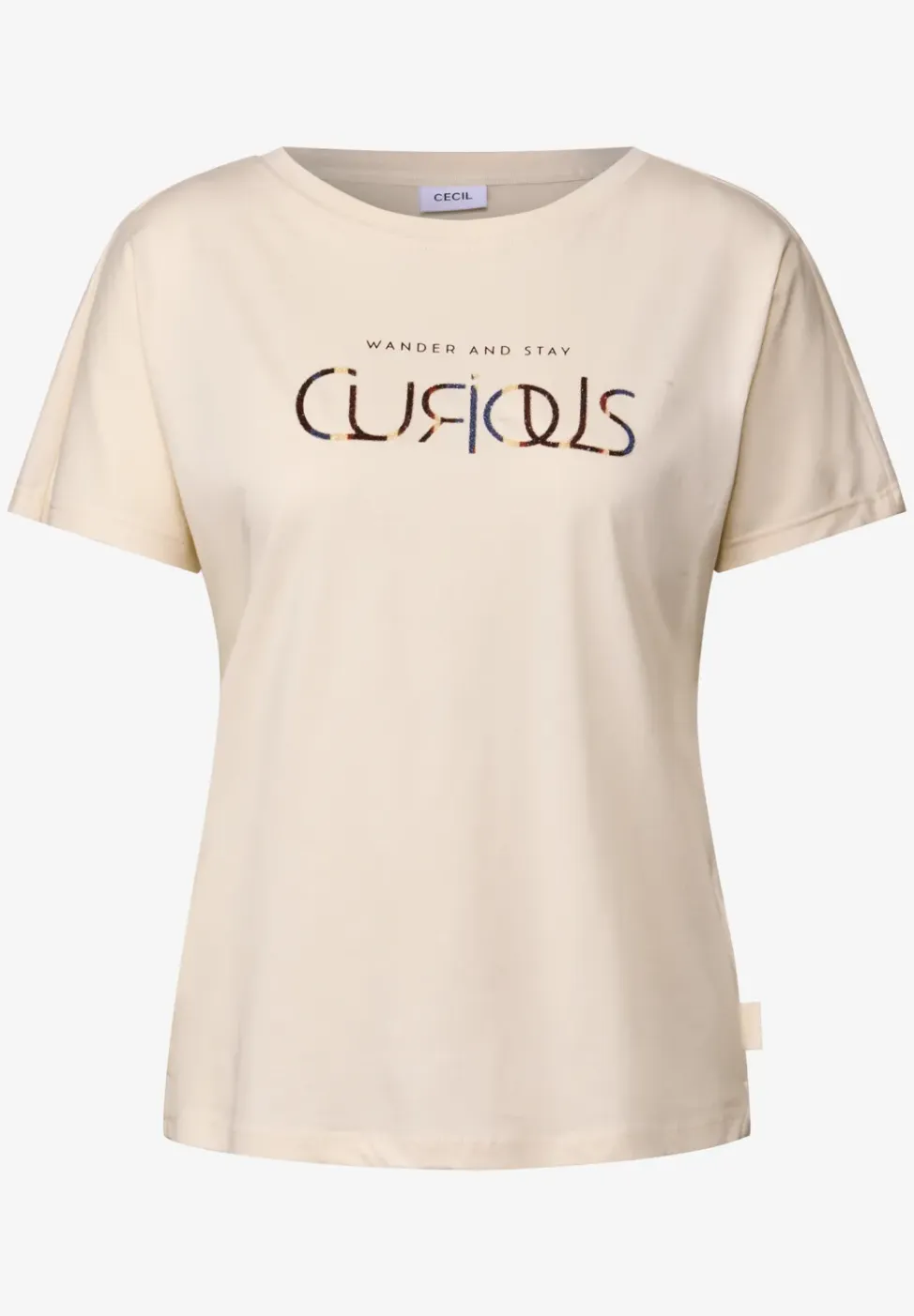 Shirt met tekst