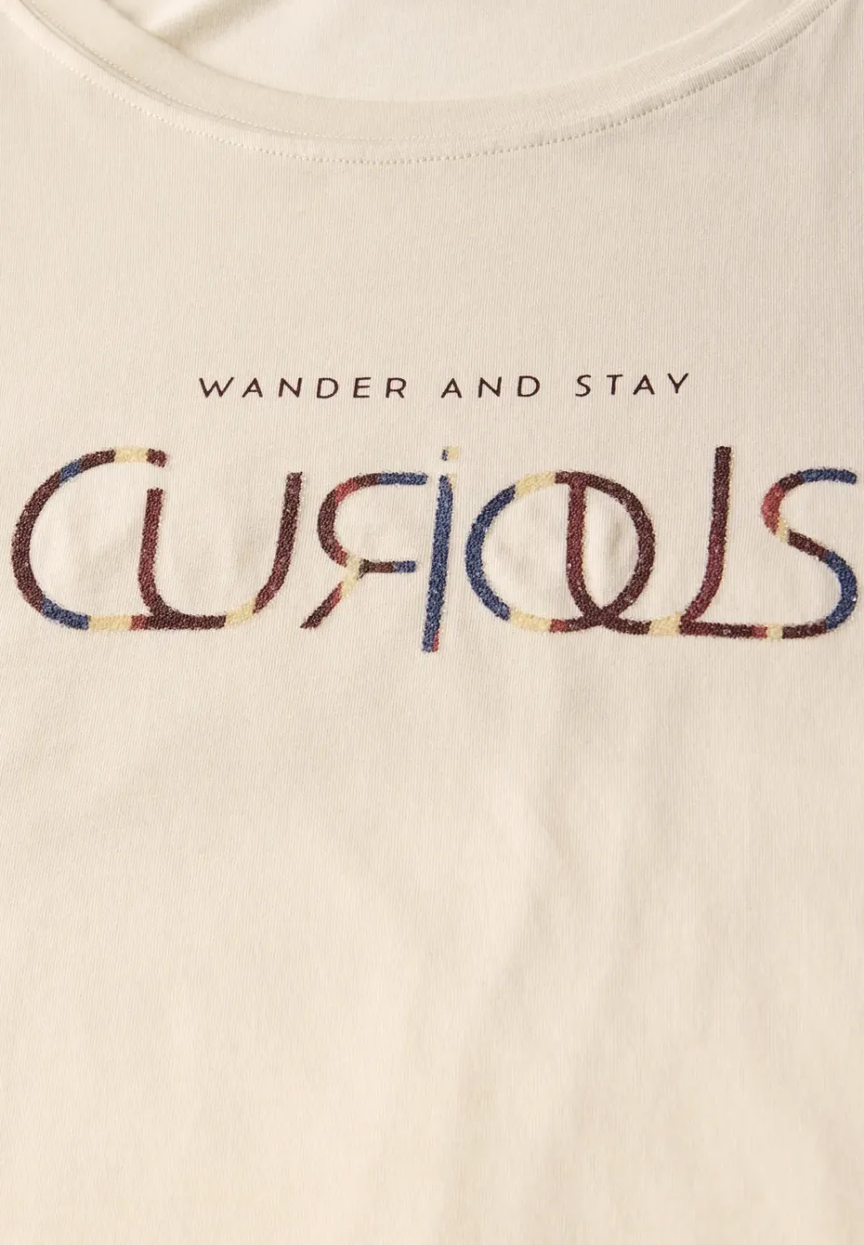 Shirt met tekst