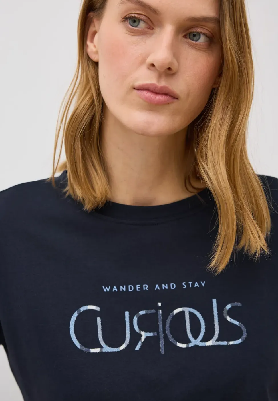 Shirt met tekst