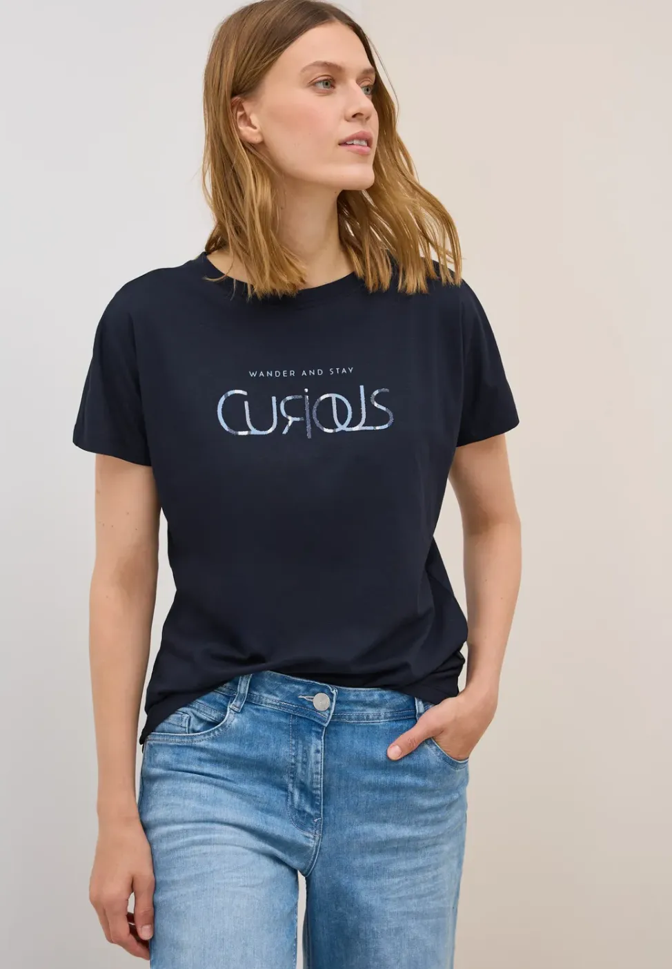 Shirt met tekst