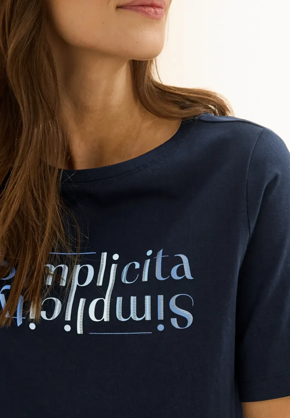 Shirt met tekst