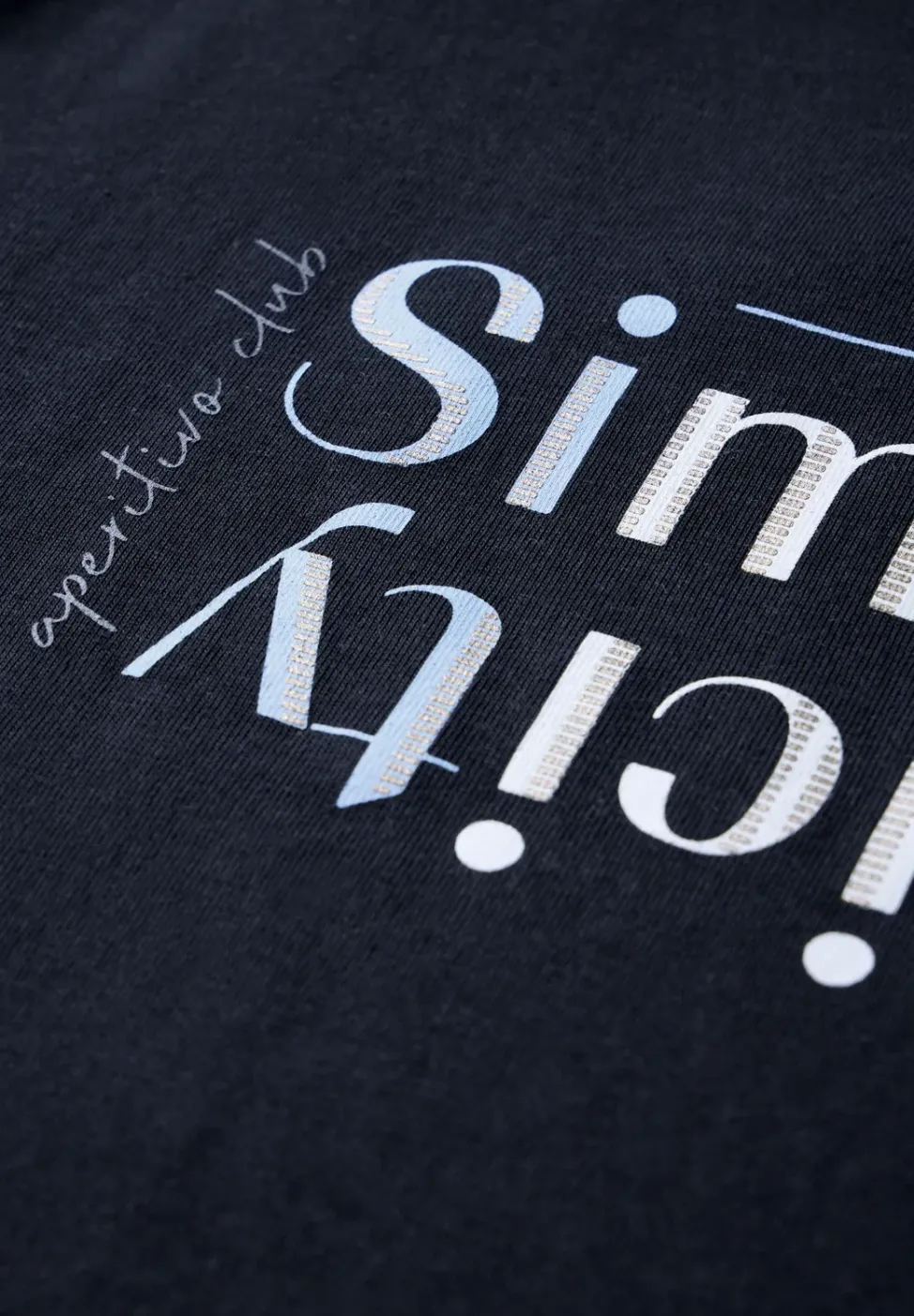 Shirt met tekst