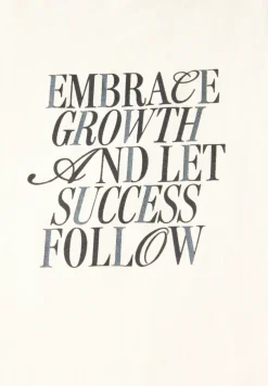 Shirt met tekst artwork