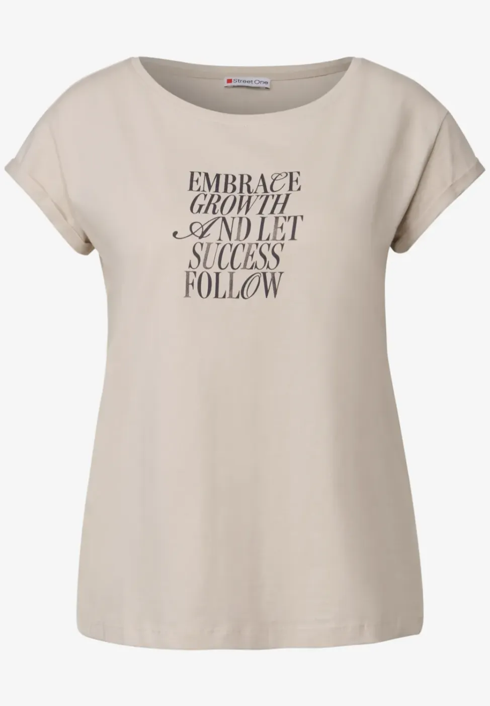 Shirt met tekst artwork