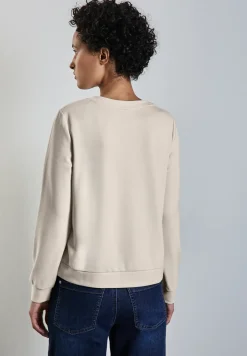 Shirt met tekstborduring