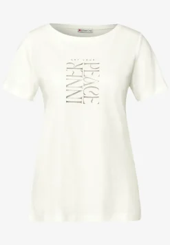 Shirt met tekstopdruk