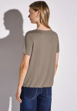 Shirt met tekstopdruk