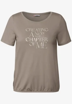 Shirt met tekstopdruk