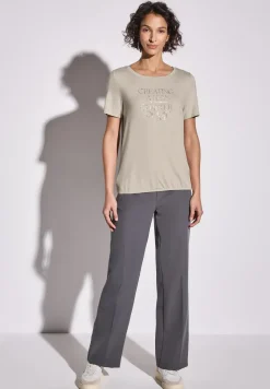 Shirt met tekstopdruk