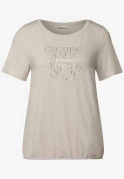 Shirt met tekstopdruk