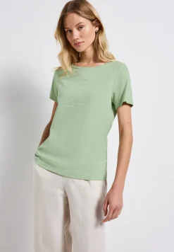 Shirt met tekstopdruk