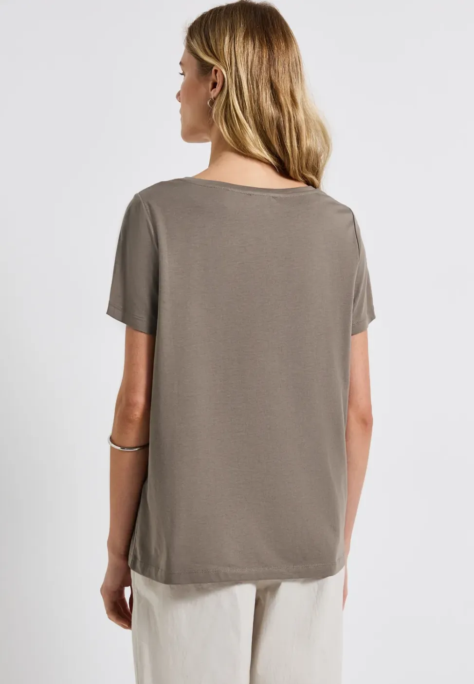 Shirt met tekstopdruk
