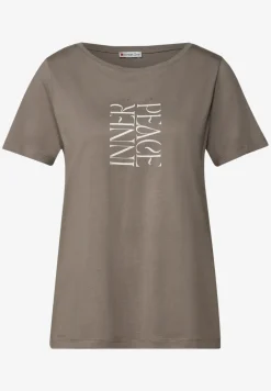 Shirt met tekstopdruk