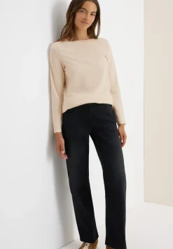 Shirt met ton-sur-ton strepen