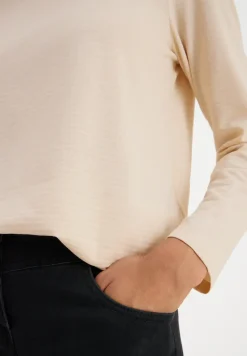 Shirt met ton-sur-ton strepen