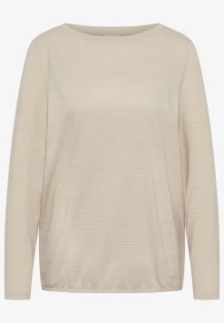 Shirt met ton-sur-ton strepen