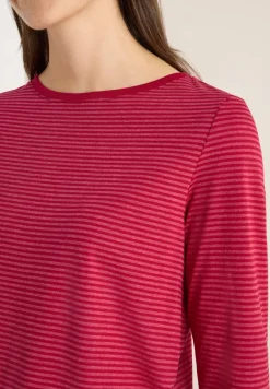 Shirt met ton-sur-ton strepen